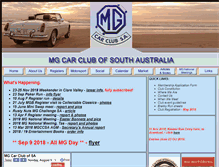 Tablet Screenshot of mgccsa.org.au